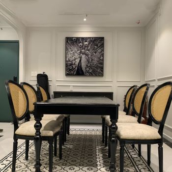Bộ Bàn Ghế Ăn Louis XVI Phong Cách INDOCHINE