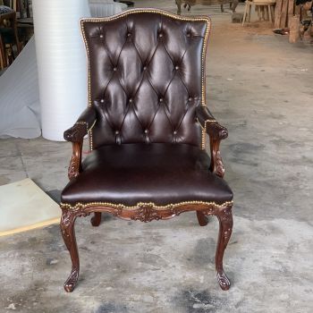 Ghế Louis ALTHORP XV Có Tay Màu Nâu Gỗ MAHOGANY LSXV0A1