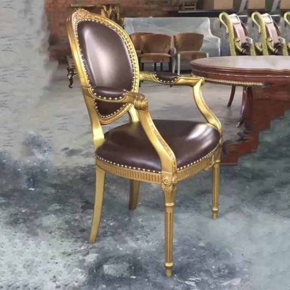 Ghế Louis XVI Arm Chair - Louis0081