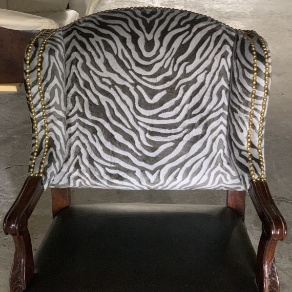 Ghế Bành Louis XV Ralph Lauren Bọc Da Bò Ý LSXV0A6