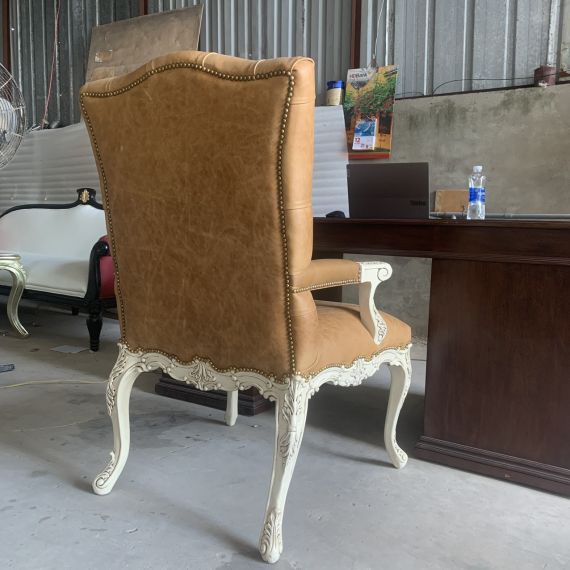 Ghế Làm Việc Louis ALTHORP XV Màu Trắng Gỗ Sồi LSXV0A7