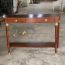 Bàn Console Louis XVI Sơn Màu Walnut