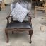Ghế Bành Louis XV Ralph Lauren Bọc Da Bò Ý LSXV0A6