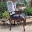 Ghế Bành Louis XV Ralph Lauren Bọc Da Bò Ý LSXV0A6
