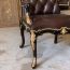 Ghế Làm Việc Louis ALTHORP XV Sơn Màu Đen LSXV0A3