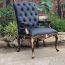 Ghế Louis ALTHORP XV Không Tay Bọc Da Bò LSXV0A5