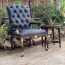 Ghế Louis ALTHORP XV Không Tay Bọc Da Bò LSXV0A5