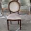 Ghế Louis XVI Không Tay Gỗ ASh Bọc Vải LSXVI016